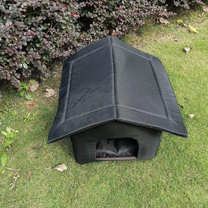 Planet Gates Waterproof Outdoor Pet House Thickened Cat Nest Tent Cabin Pet Bed Tent Shelter Cat Kennel Portable Travel Nest Pet Carrier