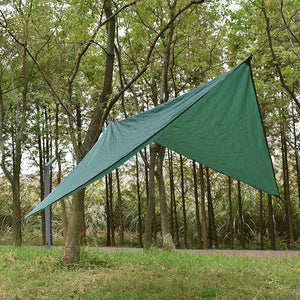 Planet Gates Waterproof Portable Tarp Multifunctional Outdoor Camping Traveling Awning Backpacking Rainfly Tarp Shelter Rain Tarp