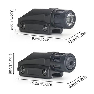Planet Gates Weapon Gun Light FlashlightFor  M416/M1911/ Glock G18 Airsoft Pistol Rifle Fit 20mm Weaver Picatinny Rail Hunting Flashlight