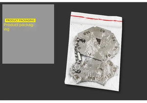 Planet Gates Welding Joint Two-piece Gauge Fillet Weld Tee Joint Welding Throat Depth Leg Length Gauge Ruler Welder Inspection Tool