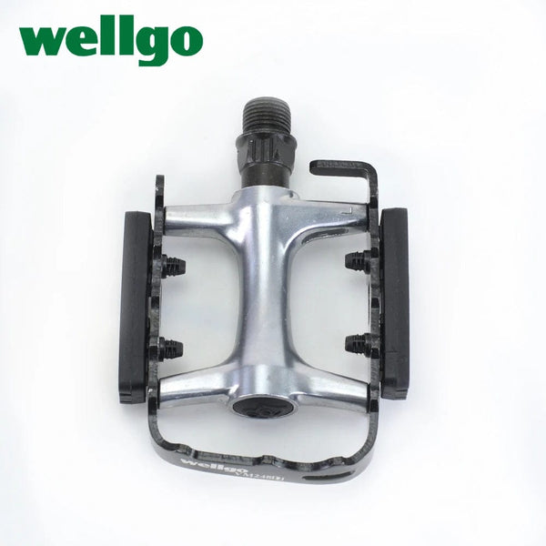 Planet Gates Wellgo M248DU Ultralight Aluminum Alloy MTB Bike Road Bicycle DU Ball Bearing Boron Steel Spindle Bicycle Pedal Cycling Parts