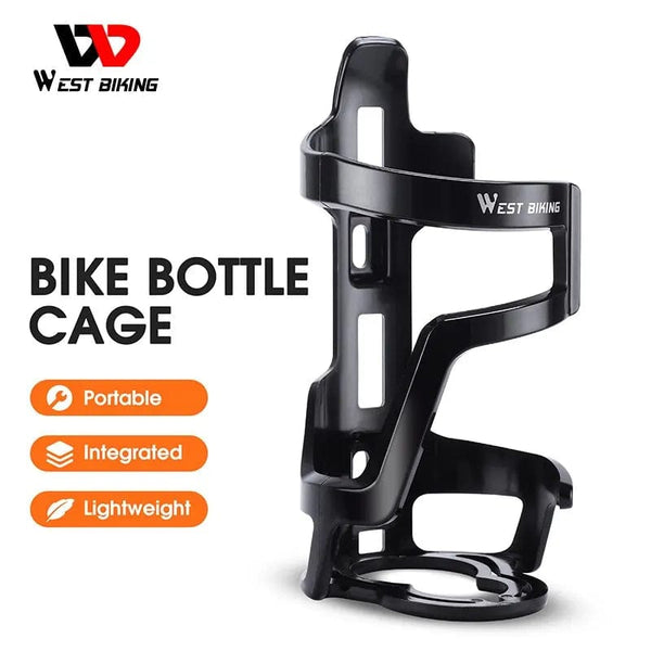 Planet Gates WEST BIKING Bicycle Water Bottle Holder MTB Road Bike Lightweight Bottle Cage Mount Cycling Triathlon Cup Holder Accessories