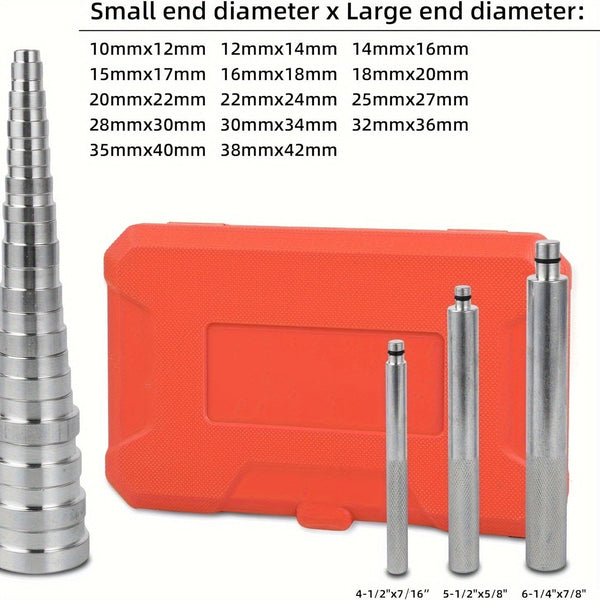 Planet Gates Wheel Bearings / 17pcs/set 17pcs Bearing Race And Seal Bush Driver Set - Master/Universal Kit For Automotive Wheel Bearings