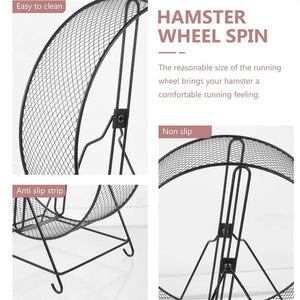 Planet Gates Wheel Hamster Exercise Running Small Silent Chinchilla Largehedgehog Guinea Ratgerbil Metal Pet Quiet S Animal