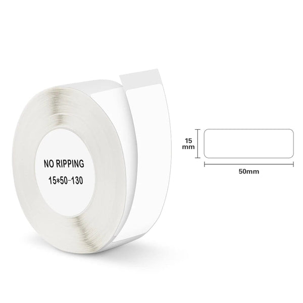 Planet Gates White 05 Niimbot D11 Label Paper Luminous Label Sticker 13*35mm for Niimbot D110 D11 Labeling Machine Self Adhesive Paper to Print Tape