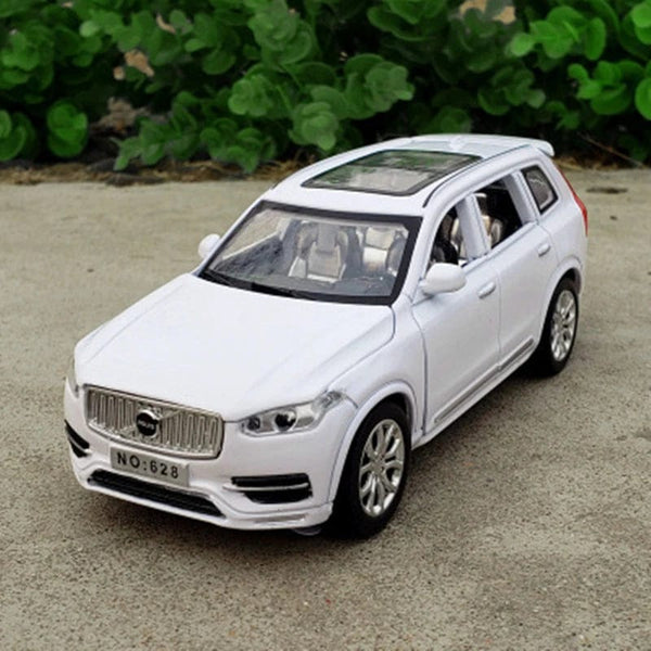 Planet Gates White 1:32 VOLVO XC90 SUV Alloy Car Model Diecasts Metal Toy Vehicles Sound Light Simulation Collectibles Boy Kids Cars Toys Gifts