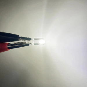 Planet Gates White / 10pcs 10PCS W5W LED T10 Car Light COB Glass Housing Auto Automobiles Wedge License Plate Lamp Interior Dome Reading Light t10 DRL Bulb