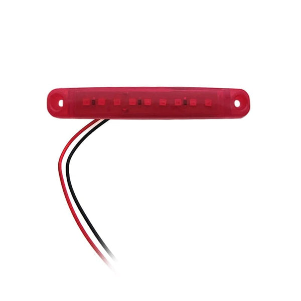 Planet Gates White 10PCS 9 SMD Light Oval Clearance Trailer 24V Truck Lorry Caravan Camion LED Side Marker Indicator Lamp 12V Luces Remolque