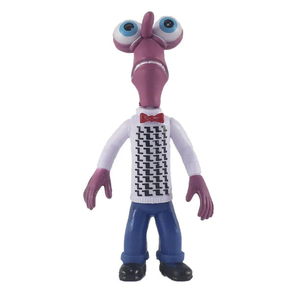 Planet Gates WHITE 10pcs/Set Inside Out 2 Action Figure Toy Cartoon Movie Joy Anxiety Anger Sadness Disgust Fear Model Doll Figurines Kids Gift