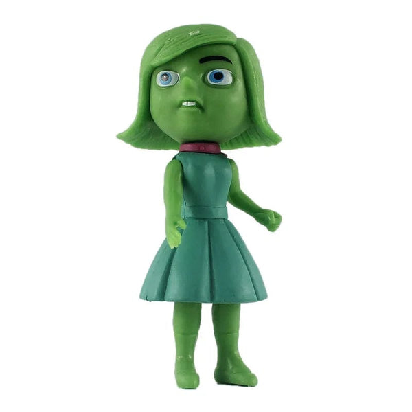 Planet Gates WHITE 10pcs/Set Inside Out 2 Action Figure Toy Cartoon Movie Joy Anxiety Anger Sadness Disgust Fear Model Doll Figurines Kids Gift