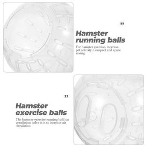 Planet Gates White / 10x10cm Compact Hamster Running Ball Dwarf Hamster Exercise Ball Running Ball Hamster Plaything