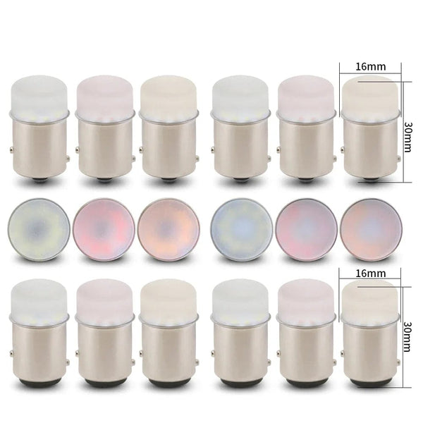 Planet Gates WHITE / 1156 ba15s P21W 2pcs R5W R10W Mini Led 1156 P21W BA15S P21/5W 1157 BAU15S PY21W Car Signal Lamp Daytime Running Light 12V Auto Car Fog Lamp