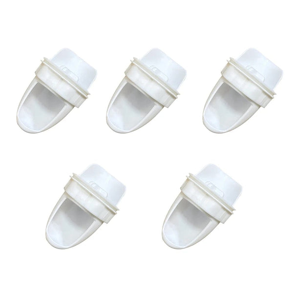 Planet Gates White 11pcs Chicken Feeder Poultry Feeding Supplies DIY Rain Proof Poultry Feeder Port Gravity Feed Kit For Buckets Barrels Bins Troughs