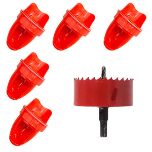 Planet Gates White 11pcs Chicken Feeder Poultry Feeding Supplies DIY Rain Proof Poultry Feeder Port Gravity Feed Kit For Buckets Barrels Bins Troughs