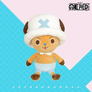 Planet Gates white / 12cm pendant Original Full Size Anime One Piece Plush Figure Kawaii Luffy Chopper Plush Doll Soft Stuffed Toy kids Birthday Gift Xmas Gift