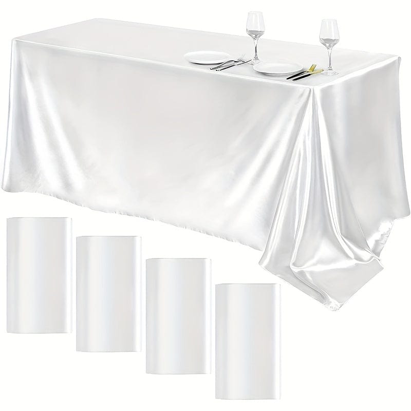 Planet Gates Champagne golden / 140.0cm*140.0cm 1pc, Polyester Tablecloth, Modern Style Table Decor, Waterproof And Oil-proof Large Banquet Table Cover, Rectangle Simple Style Solid Color Table Cloth, For Picnic Or Holiday Party, Room Decor, Wedding Decor