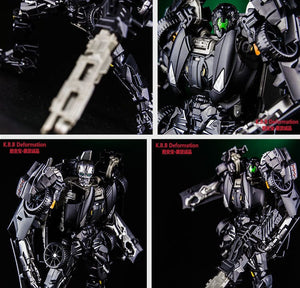 Planet Gates WHITE 18cm Alloy Transformation Toys Lockdown Action Figure model Lamborghini Car Deformation Robot toy