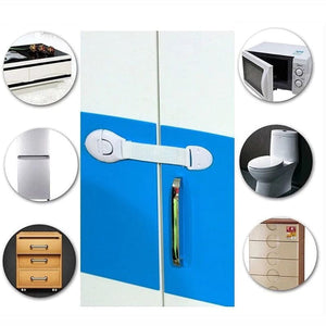 Planet Gates White / 1pc 1pc Child Safety Cabinet Lock: Baby Proof Your Home & Keep Kids Secure