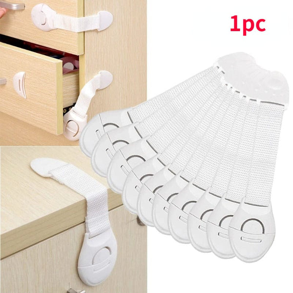 Planet Gates White / 1pc 1pc Child Safety Cabinet Lock: Baby Proof Your Home & Keep Kids Secure