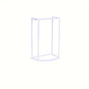 Planet Gates White 1pc Clothes Hanger Organizer, Plastic Storage Hanger Bracket Rack, Idle Hanger Stacking Rack Storage Rack, Portable Hanger Stacker, Space Saving