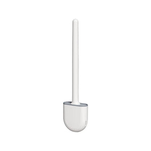 Planet Gates white 1pc, Detachable Soft Rubber Toilet Brush With No Dead Angle Cleaning - Easy To Use And Effective