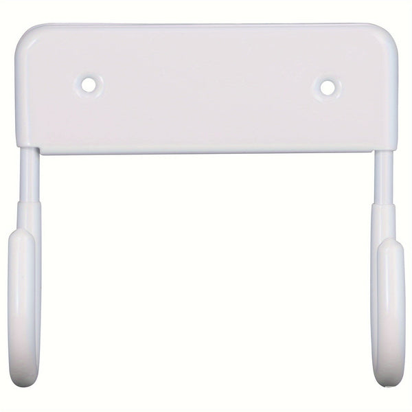 Planet Gates White 1pc Ironing Board Hook, Ironing Board Hanger Ironing Board, Glue Tube Hook, Stainless Steel Hook, Ironing Board Hanger, Iron Accessories, Electric Ironing Board Hanger, Double Hook Hanger, Home Organization And Storage