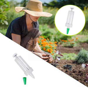 Planet Gates white 1pc, Mini Seeder Sower Dispense Manual Seeding Tools Flower Pot Flower Seeder Plantation Garden Kit Bed Tools Garden Supplies