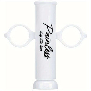 Planet Gates White 1pc, Mosquito Anti-itch Extraction Needle Device, Mosquito Insect Outdoor Portable Insect Bite Repair Artifact, Vacuum Canning Device