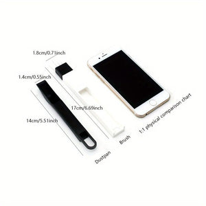 Planet Gates White 1pc Multifunctional Window Groove Cleaning Brush - Efficiently Clean Keyboards and Kitchen Supplies with One Tool