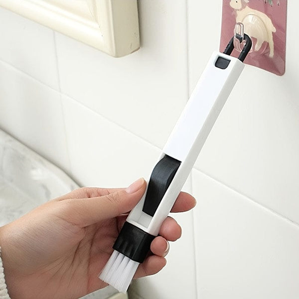 Planet Gates White 1pc Multifunctional Window Groove Cleaning Brush - Efficiently Clean Keyboards and Kitchen Supplies with One Tool