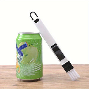 Planet Gates White 1pc Multifunctional Window Groove Cleaning Brush - Efficiently Clean Keyboards and Kitchen Supplies with One Tool