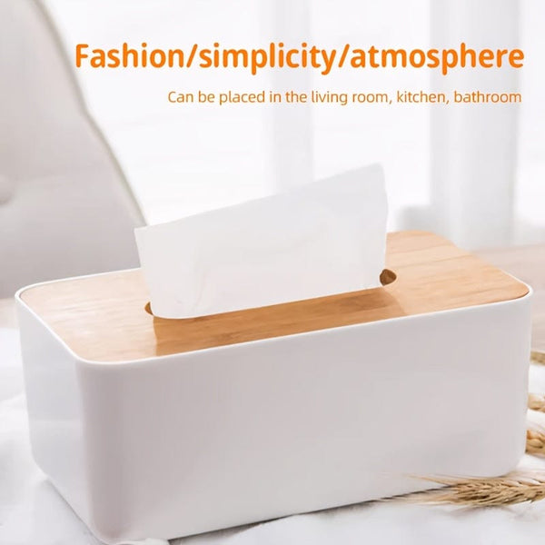 Planet Gates White 1pc, Tissue Box Holder, Desktop Tissue Holder, Tissue Box Cover, Wooden Cover Tissue Box, Decorative Tissue Holder, Creative Tissue Box For Home Kitchen Bedroom Living Room Dining Room, Home Storage Box, Home Decor,