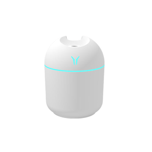Planet Gates White 1pc USB colorful humidifier, Cute Cool Mist Humidifier with LED Light - Refreshes Room, Plants, and Car - Perfect for Home, Office, and School - Great Gift for Holidays and Back to School