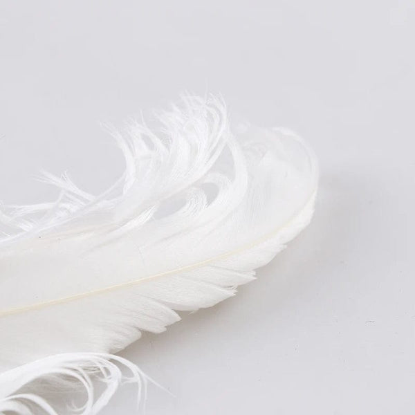 Planet Gates white 1pc White Birds Artificial Foam Feather Doves Craft Birds Mini Decorative Birds 15*4.5cm
