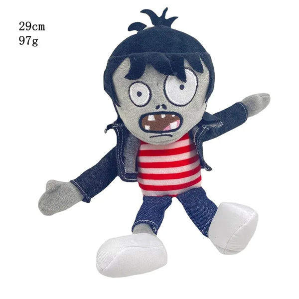 Planet Gates WHITE 1pcs Plants vs Zombies Plush Toys 30cm PVZ Gargantuar Hats Pirate Duck Zombie Plush Stuffed Toys Doll Soft Toy Gifts for Kids