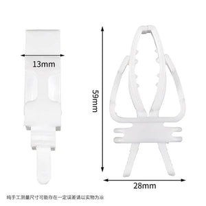 Planet Gates WHITE 1Pcs Small Pet Bird Food Holder Parrot Fruits Vegetables Clip Cuttlefish Bone Feeder Device Clamp Bird Cage Accessories Oiseaux