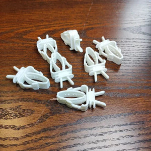 Planet Gates WHITE 1Pcs Small Pet Bird Food Holder Parrot Fruits Vegetables Clip Cuttlefish Bone Feeder Device Clamp Bird Cage Accessories Oiseaux