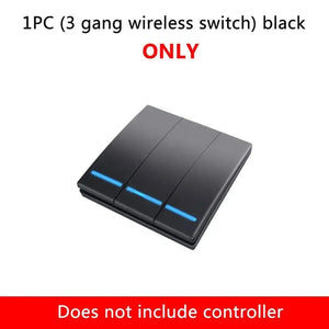 Planet Gates white 2 gang only / CHINA GERMA 1/2/3 Gang RF 433Mhz Smart home Push Wireless Switch Light Remote Control Wall Button Ceiling Lamp On Off ASK Ev1257
