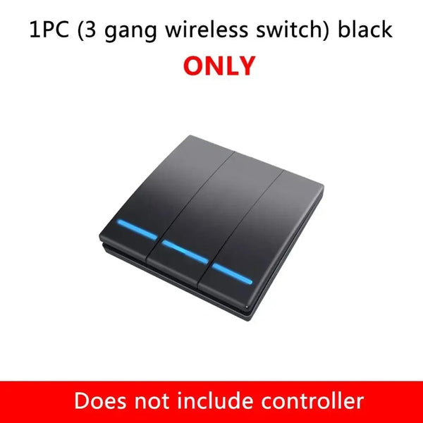 Planet Gates white 2 gang only / CHINA GERMA 1/2/3 Gang RF 433Mhz Smart home Push Wireless Switch Light Remote Control Wall Button Ceiling Lamp On Off ASK Ev1257