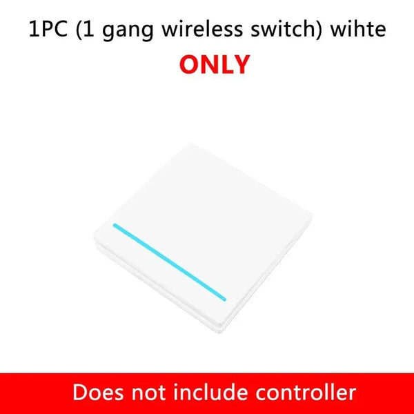 Planet Gates white 2 gang only / CHINA GERMA 1/2/3 Gang RF 433Mhz Smart home Push Wireless Switch Light Remote Control Wall Button Ceiling Lamp On Off ASK Ev1257