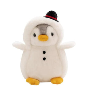Planet Gates White / 20cm 20cm Cute Penguin Plush Toys Animal Doll Penguins Family for Boys Girl Penguin Gift