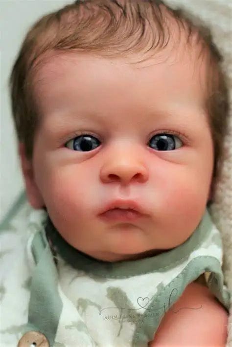 Planet Gates WHITE / 20inch NPK Clearance Sales 20inch Reborn Doll Kit Oskar Lifelike Real Soft Touch Fresh Color Unfinished Doll Parts with Body