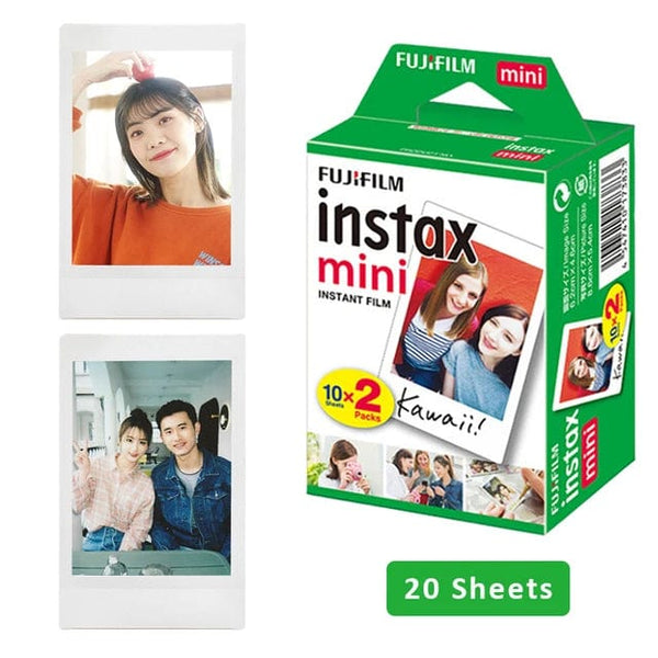 Planet Gates White 20sheets / CHINA Fujifilm Instax Mini Instant Film Mini 12 11 9 8 Film 10-40 Sheets White Edge 3 Inch Film For Instant Camera Mini 90 Photo Pap