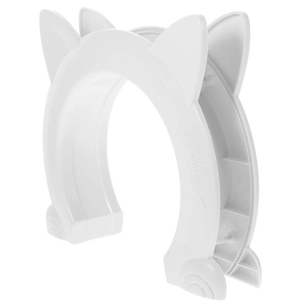 Planet Gates White / 22.5X27X5.5CM Cat Door for Interior Door Plastic Pass Portal DIY Pet Door Pet Supply