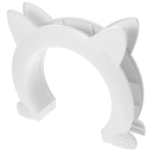 Planet Gates White / 22.5X27X5.5CM Cat Door for Interior Door Plastic Pass Portal DIY Pet Door Pet Supply
