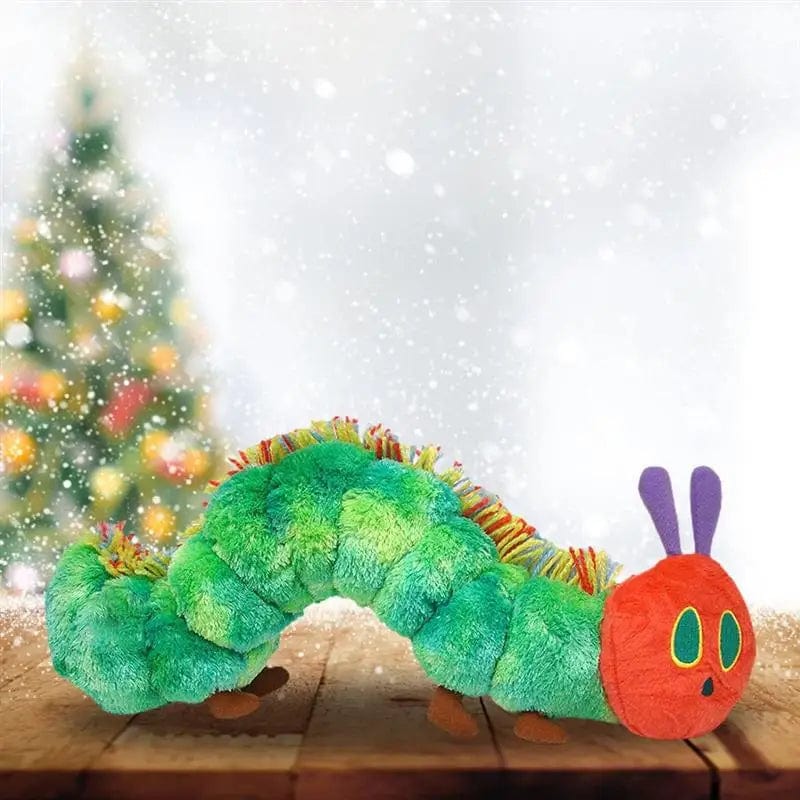 Planet Gates WHITE / 22cm 22CM Caterpillar Soft Toy Green Cotton Caterpillar Plush Animal Dolls Lovely Very Hungry Creative Gift For Kids Home Decoration