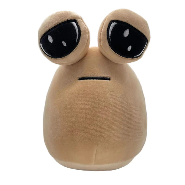 Planet Gates WHITE 22cm Hot Game My Pet Alien Pou Plush Toy Furdiburb Emotion Alien Plushie Stuffed Animal Pou Doll