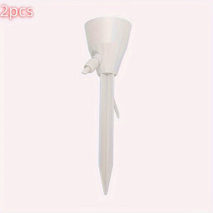 Planet Gates White / 2pcs 2/5pcs Adjustable Self-watering Automatic Drip Irrigation System, Lazy Dripper, Green Plant Steward, Automatic Dripper Device For Plants, Flowers, Greenhouses, Gardens, Suitable For Gardens, Courtyards, Landscapes.