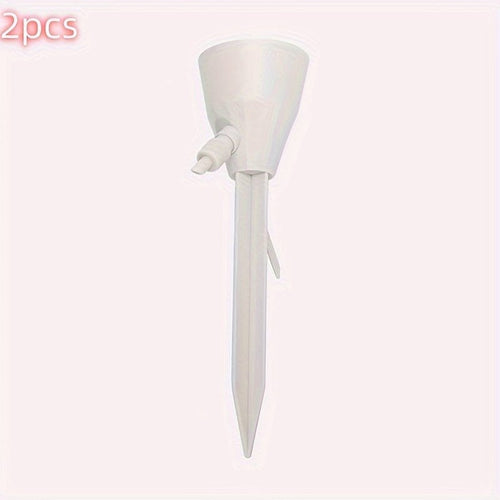 Planet Gates White / 2pcs 2/5pcs Adjustable Self-watering Automatic Drip Irrigation System, Lazy Dripper, Green Plant Steward, Automatic Dripper Device For Plants, Flowers, Greenhouses, Gardens, Suitable For Gardens, Courtyards, Landscapes.