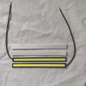 Planet Gates White / 2pcs 2pcs/set New COB Car Daytime Running Light Universal 17cm/6.69in Car DRL LED Strip Light External Light Car DRL Light